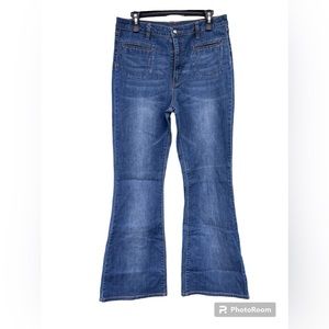 Some days lovin' denim jeans bell bottoms flare, Size 30